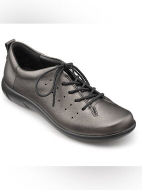 Hotter River Dark Pewter Lace Ups Women’s Size 8